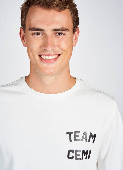 Hanorac alb CEMI bărbat