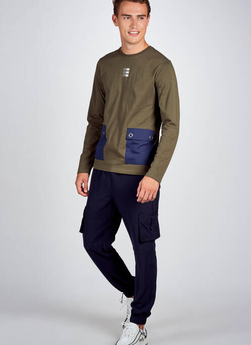 Tricou verde CEMI bărbat