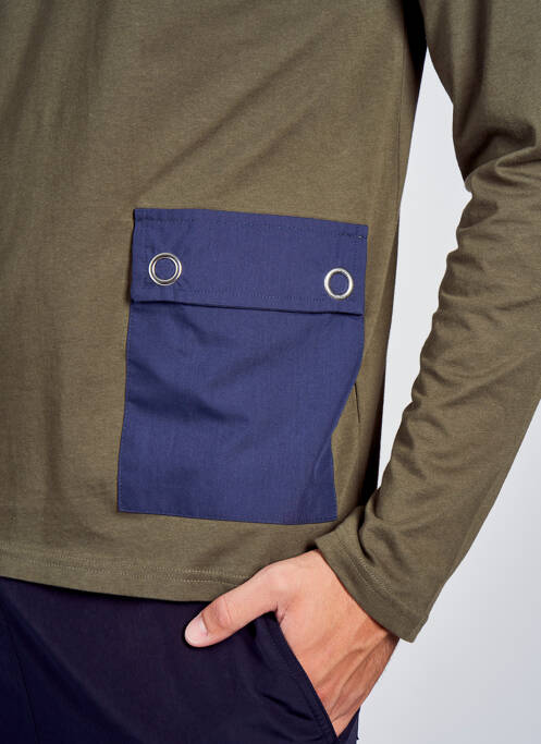 Tricou verde CEMI bărbat