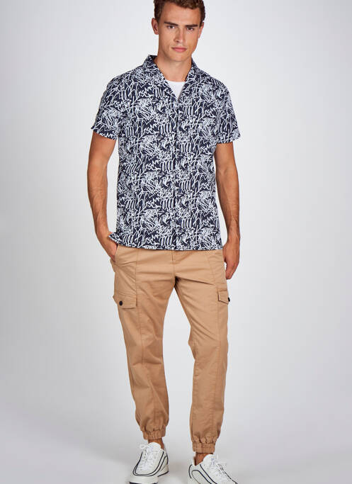 Cămașă cu mâneci scurte albastru CEMI bărbat