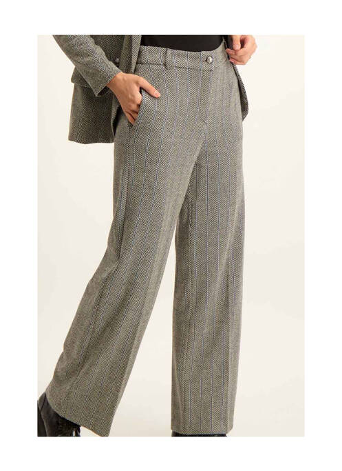 Pantalon evazat gri AMELIE & AMELIE femeie