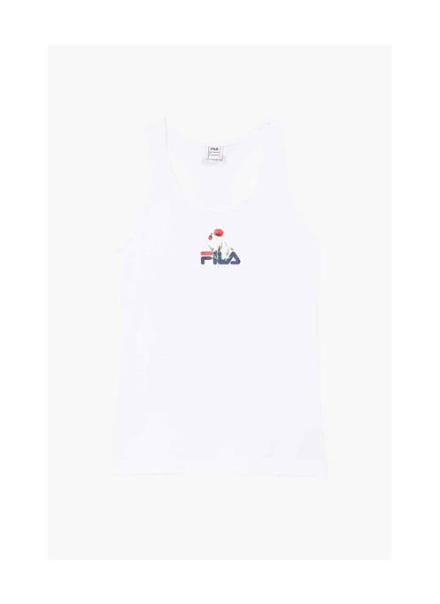 Tricou alb FILA fată