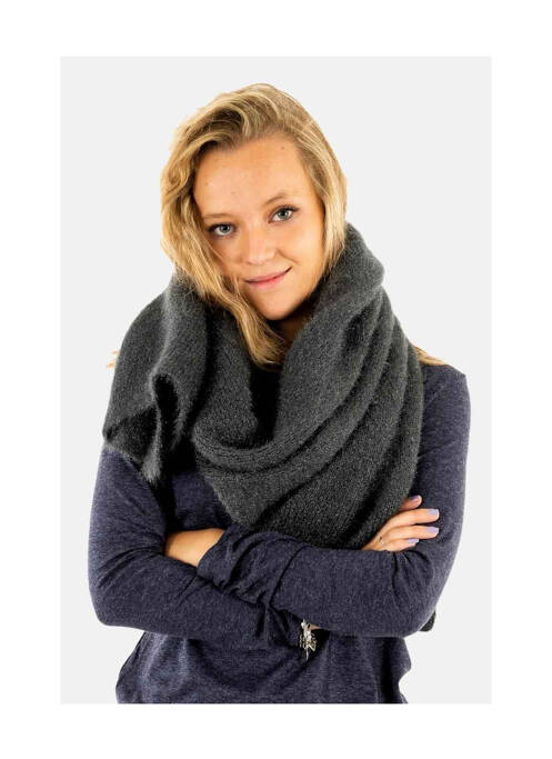 Eșarfă gri LE TEMPS DES CERISES femeie