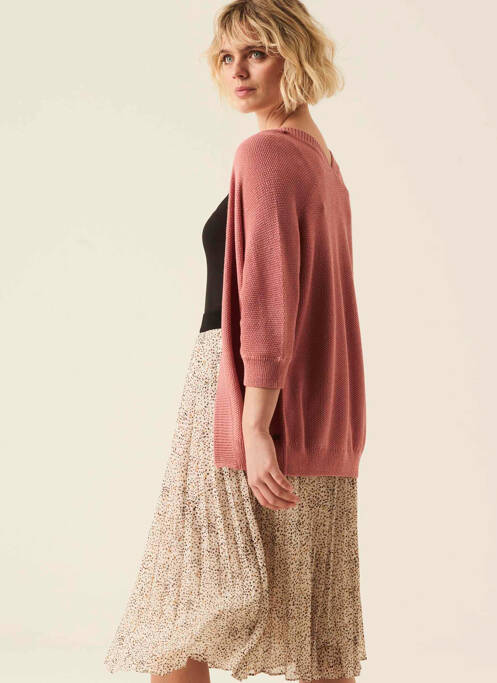 Fustă lungă roz GARCIA femeie