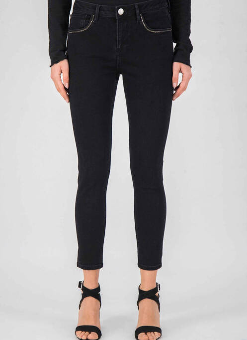 Blugi cu croială slim negru GARCIA femme