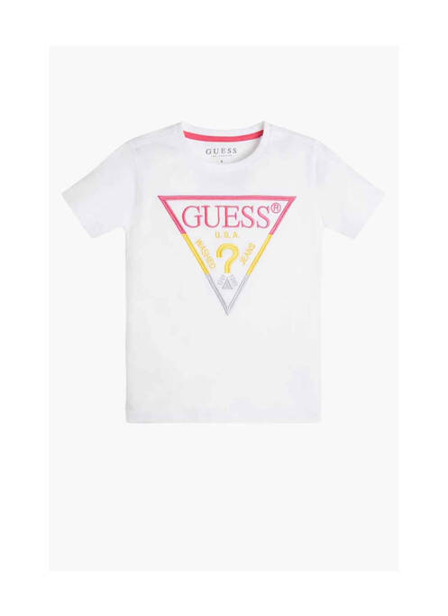 Tricou galben GUESS fată