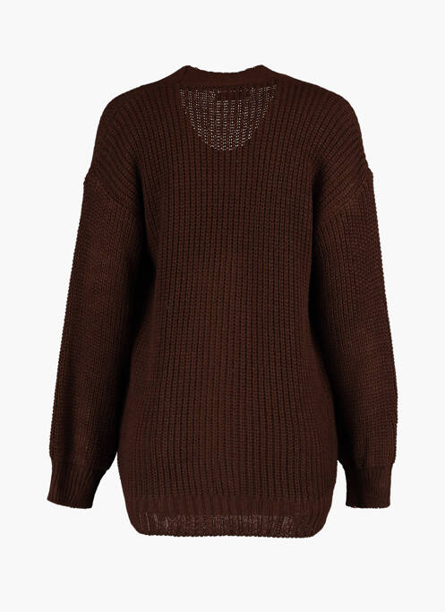 Vestă cu mâneci lungi maro HAILYS femeie