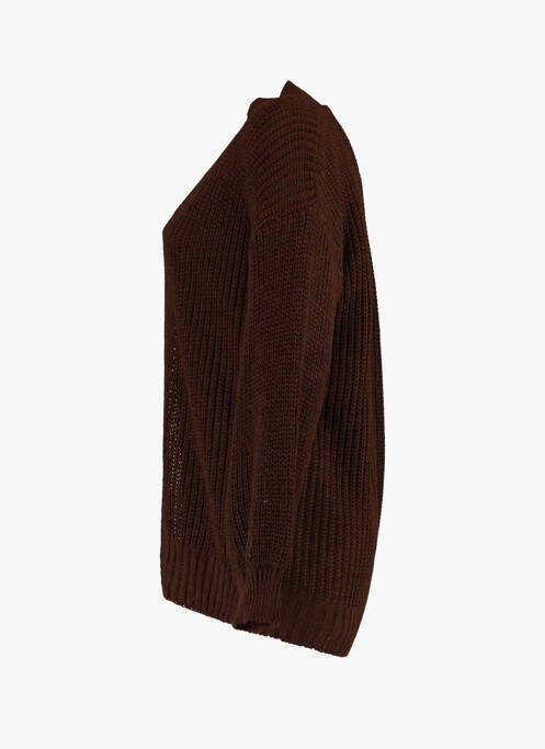 Vestă cu mâneci lungi maro HAILYS femeie