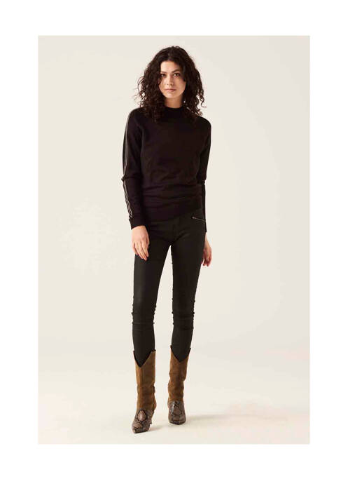 Pulover cu guler înalt negru GARCIA femeie