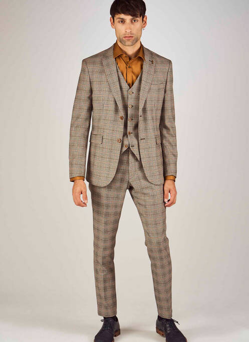 Pantalon chino maro LE FABULEUX MARCEL DE BRUXELLES bărbat