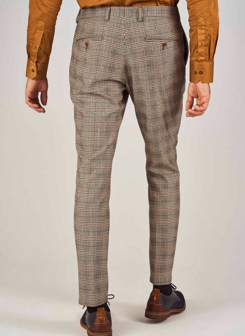 Pantalon chino maro LE FABULEUX MARCEL DE BRUXELLES bărbat