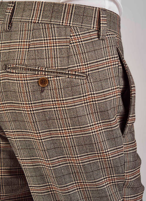 Pantalon chino maro LE FABULEUX MARCEL DE BRUXELLES bărbat