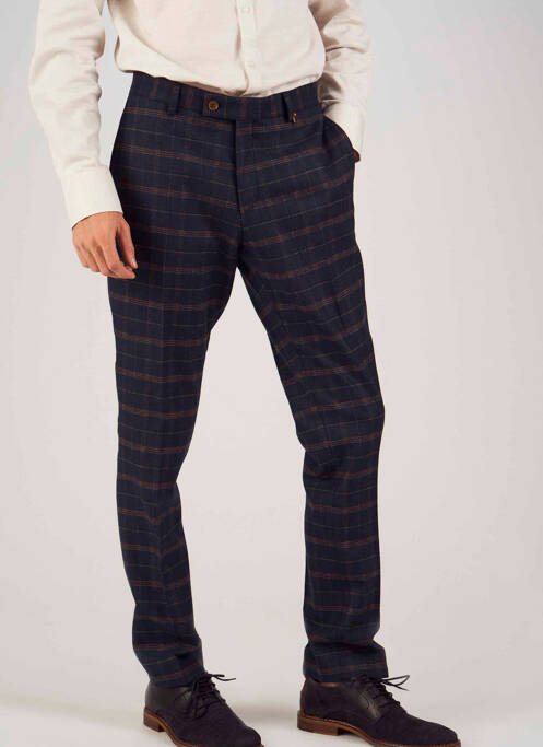 Pantalon chino albastru LE FABULEUX MARCEL DE BRUXELLES bărbat