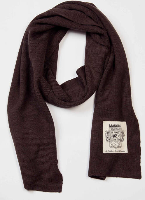 Eșarfă maro LE FABULEUX MARCEL DE BRUXELLES bărbat