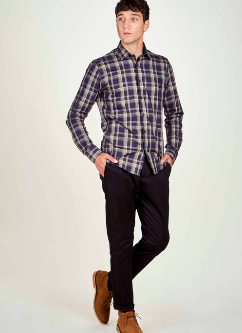 Cămașă cu mâneci lungi albastru LE FABULEUX MARCEL DE BRUXELLES bărbat