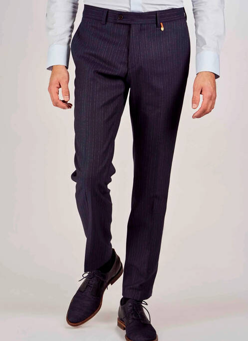 Pantalon chino albastru LE FABULEUX MARCEL DE BRUXELLES bărbat