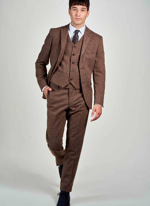 Pantalon chino maro LE FABULEUX MARCEL DE BRUXELLES bărbat