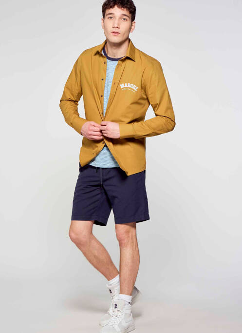 Cămașă cu mâneci lungi maro LE FABULEUX MARCEL DE BRUXELLES bărbat