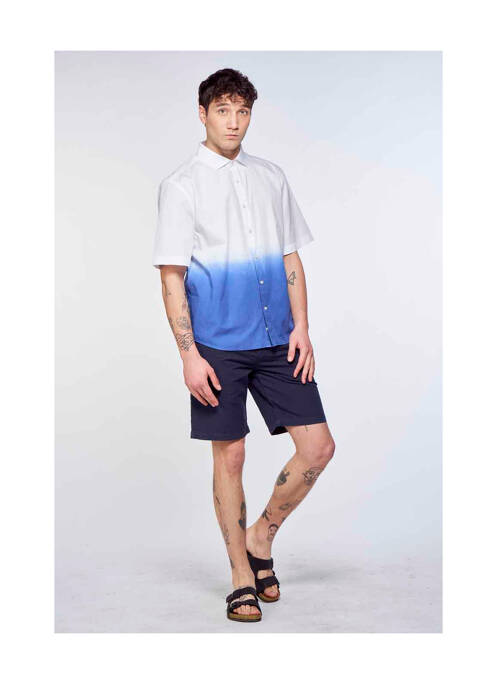 Cămașă cu mâneci scurte albastru LE FABULEUX MARCEL DE BRUXELLES bărbat