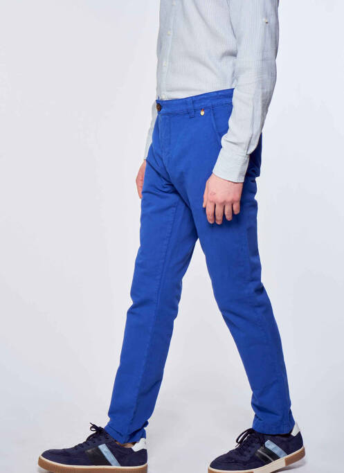 Pantalon slim albastru LE FABULEUX MARCEL DE BRUXELLES bărbat