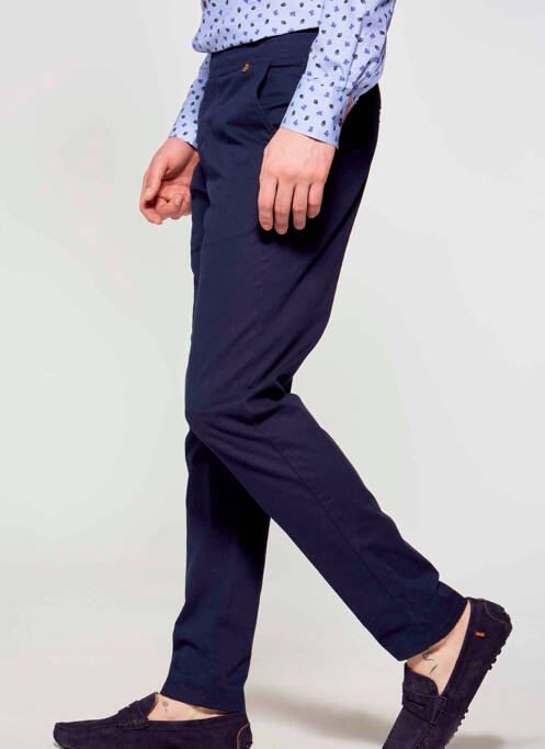 Pantalon chino albastru LE FABULEUX MARCEL DE BRUXELLES bărbat