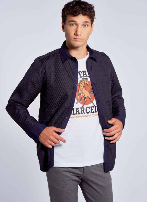 Cămașă cu mâneci lungi albastru LE FABULEUX MARCEL DE BRUXELLES bărbat