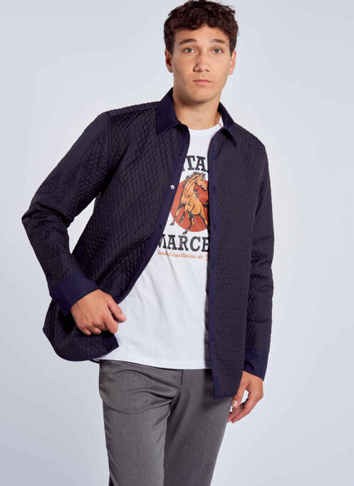 Cămașă cu mâneci lungi albastru LE FABULEUX MARCEL DE BRUXELLES bărbat