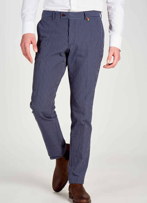 Pantalon chino albastru LE FABULEUX MARCEL DE BRUXELLES bărbat