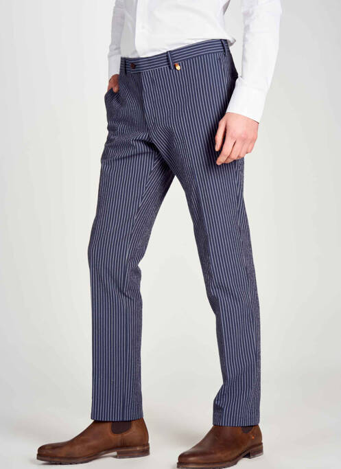 Pantalon chino albastru LE FABULEUX MARCEL DE BRUXELLES bărbat