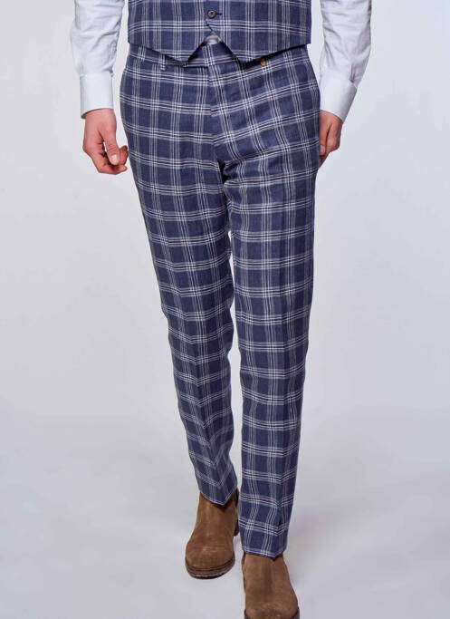 Pantalon chino albastru LE FABULEUX MARCEL DE BRUXELLES bărbat