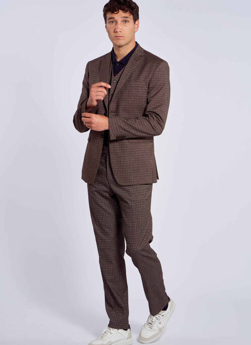 Pantalon chino maro LE FABULEUX MARCEL DE BRUXELLES bărbat