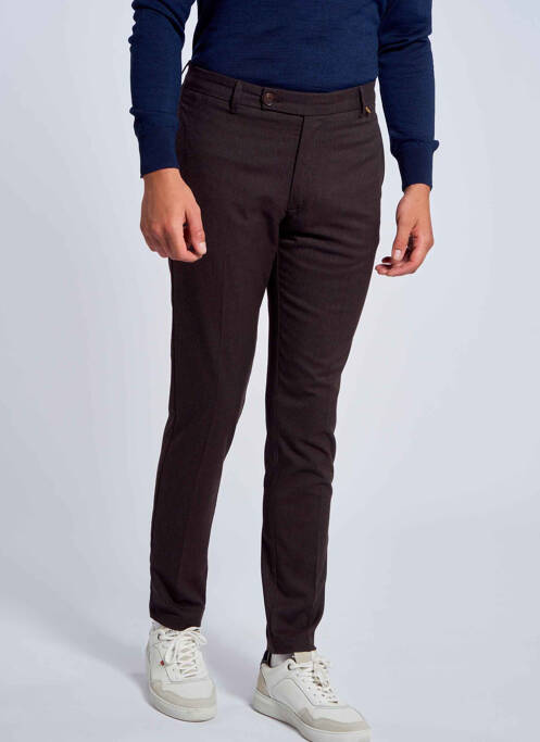 Pantalon chino maro LE FABULEUX MARCEL DE BRUXELLES bărbat