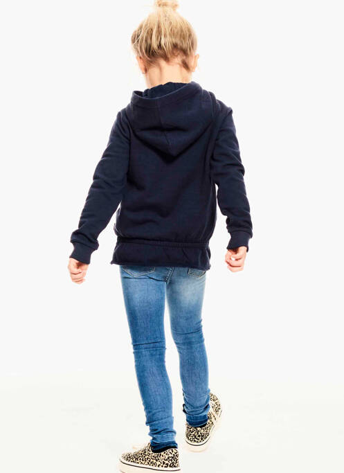 Hanorac cu glugă albastru GARCIA fată