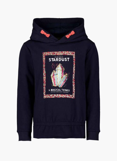 Hanorac cu glugă albastru GARCIA fată