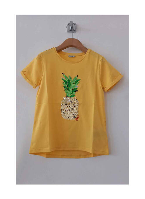 Tricou galben GUESS fată