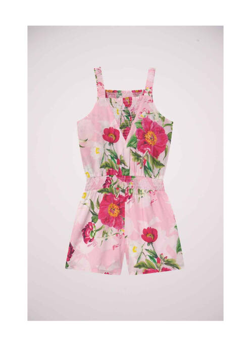 Salopetă scurtă roz GUESS fată