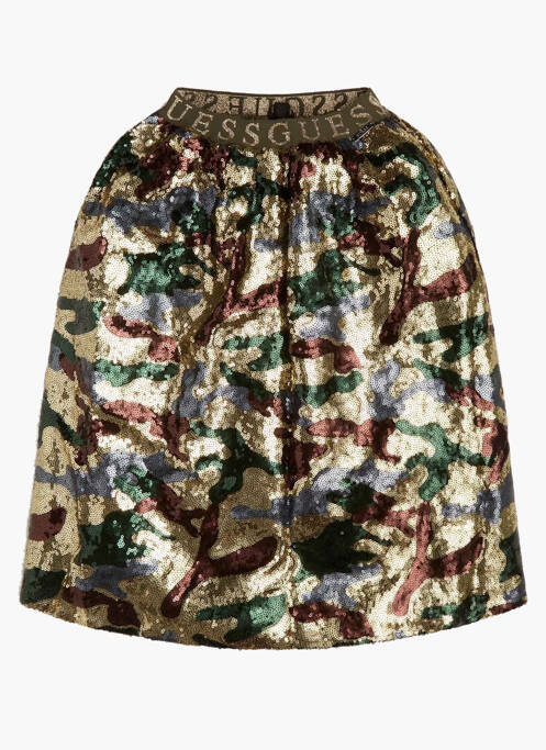 Fustă scurtă auriu GUESS fată