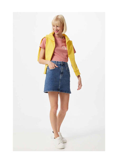 Fustă scurtă albastru CALVIN KLEIN femeie