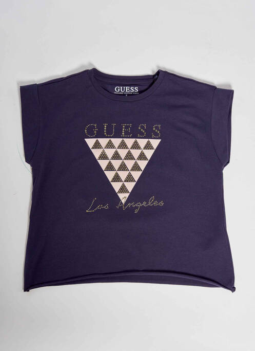 Tricou albastru GUESS fată