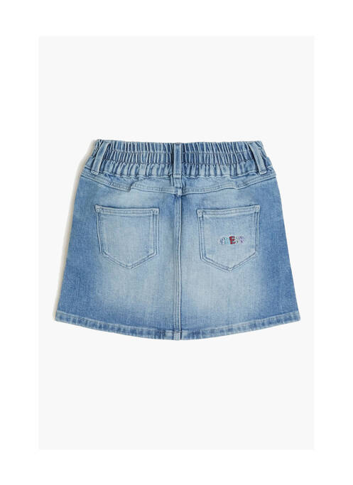 Fustă scurtă albastru GUESS fată