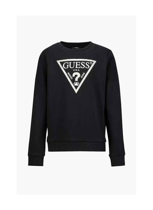 Hanorac negru GUESS fată