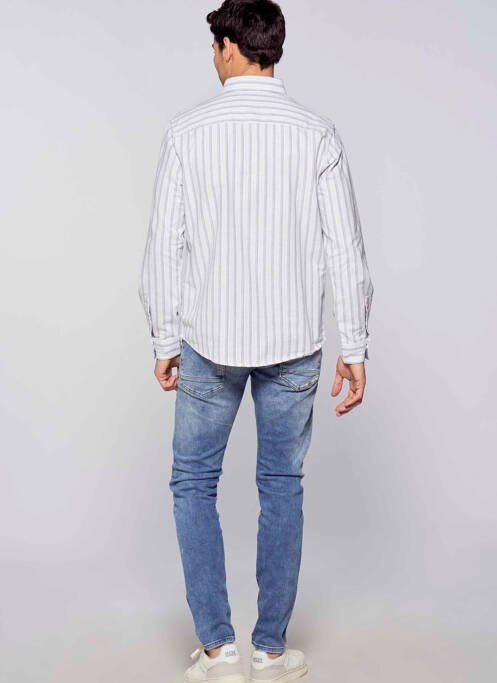 Blugi cu croială slim albastru PETROL INDUSTRIES bărbat