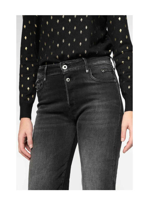 Blugi croială Mom negru LE TEMPS DES CERISES femeie