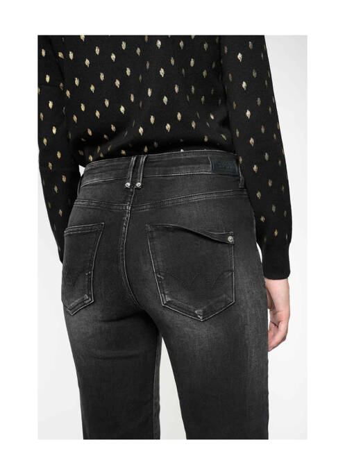 Blugi croială Mom negru LE TEMPS DES CERISES femeie