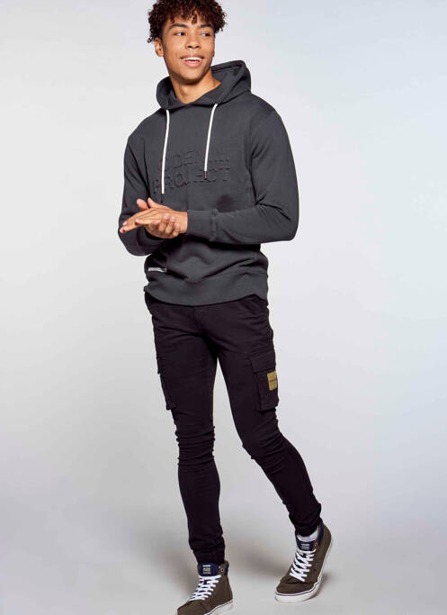 Pantalon cargo negru DENIM PROJECT bărbat