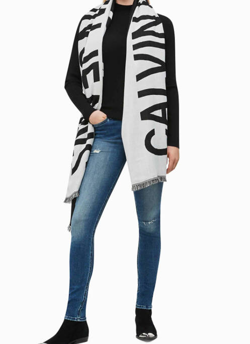Eșarfă negru CALVIN KLEIN femeie