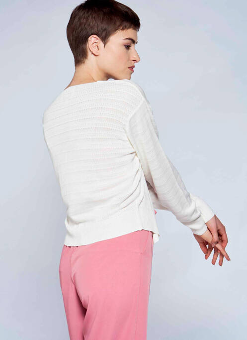 Vestă cu mâneci lungi bej BELLITA femeie