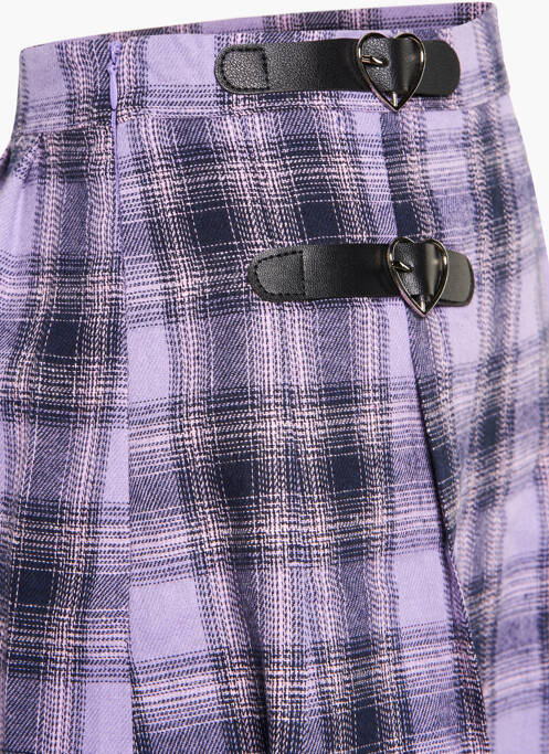 Fustă scurtă violet DAISY STREET femeie