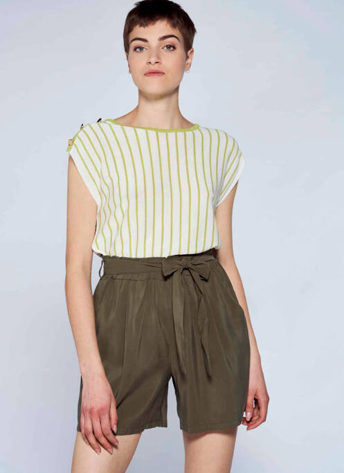 Top verde BELLITA femeie