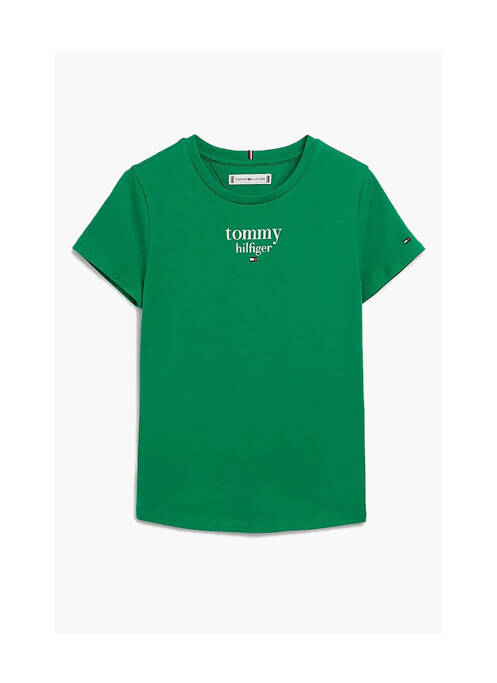 Tricou verde TOMMY HILFIGER fată